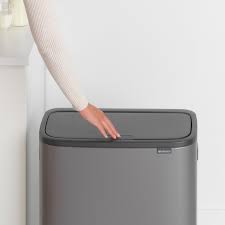 Brabantia Bo Touch Bin 60L - Platinum